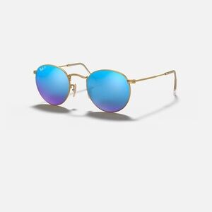 Ray Ban Round Flash Lenses